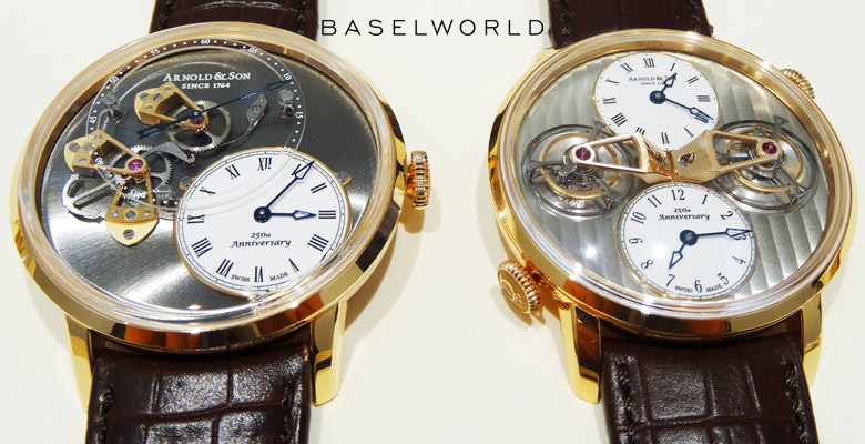 Arnold & Son DSTB (Dial Side True Beat) - Baselworld 2014