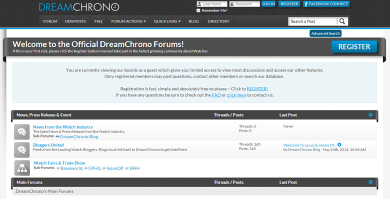 Join the great debate. Join the DreamChrono Watch Forum