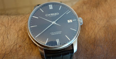 Christopher Ward C9 Harrison 5 Day Automatic on the wrist
